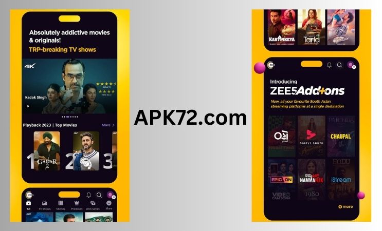 "High-Quality Viewing: Zee5 MOD APK at Your Fingertips" 