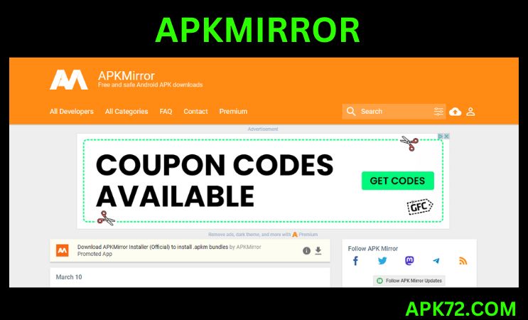 APKMirror, concentrates on providing authentic and verified modded apps.