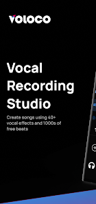 Voloco: Auto Vocal Recording Tune Studio App Mod Apk